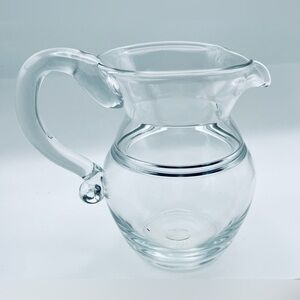 Pairpoint Heavy Handblown Clear Crystal 18 oz Pitcher.
34% Lead Crystal. Gift!